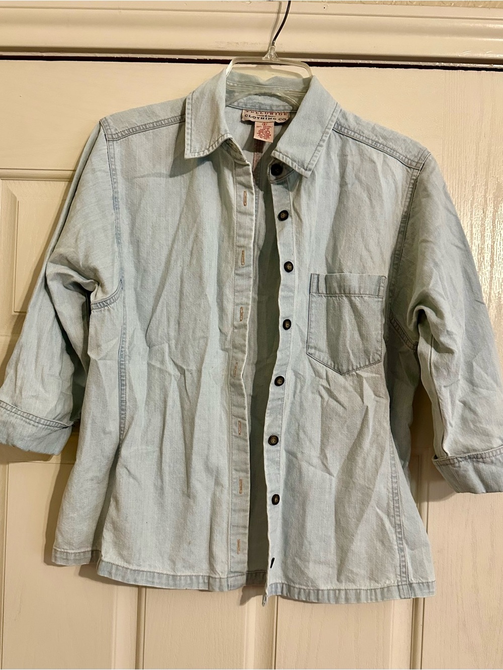 Telluride Clothing Co. Light Wash Denim Shirt